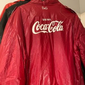 Authentic Dolce & Gabana Coca Cola Bomber 100% polyester lined. Details in photo